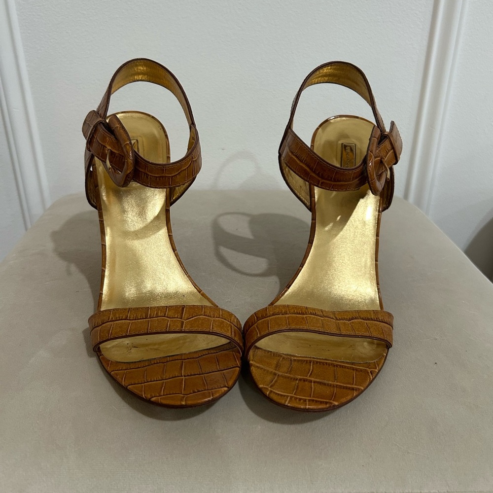 Mock-Croc Wedges Size 8